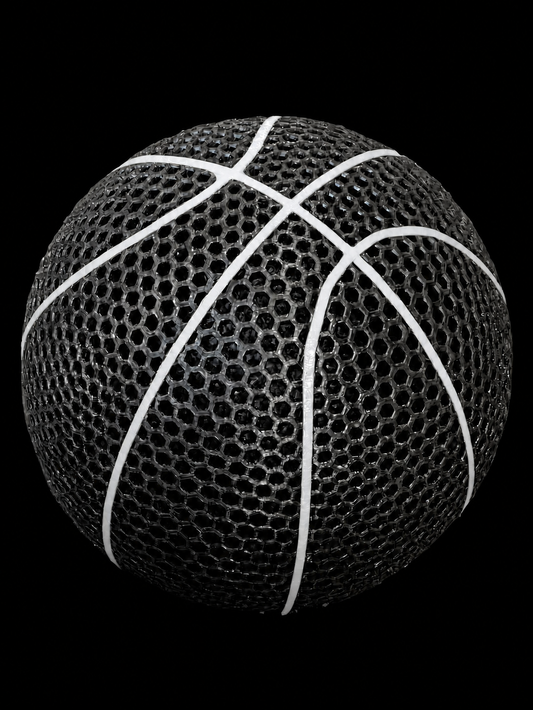 Ace Airless Multi-Colored Basketball