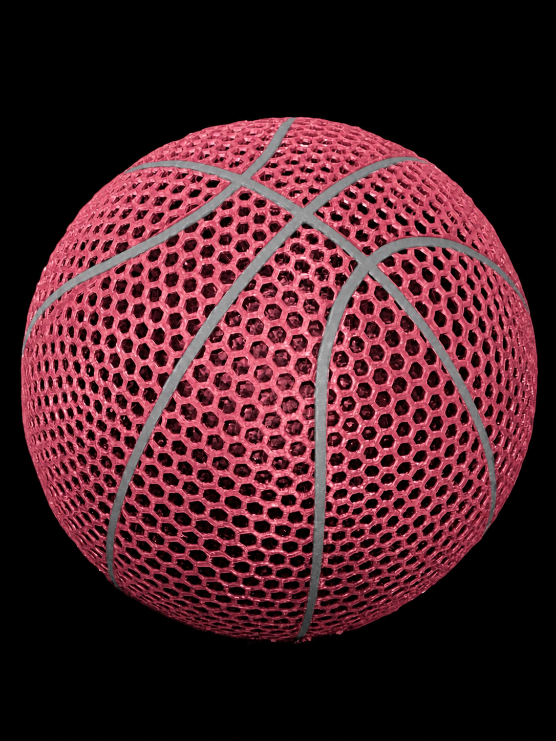 Ace Airless Multi-Colored Basketball
