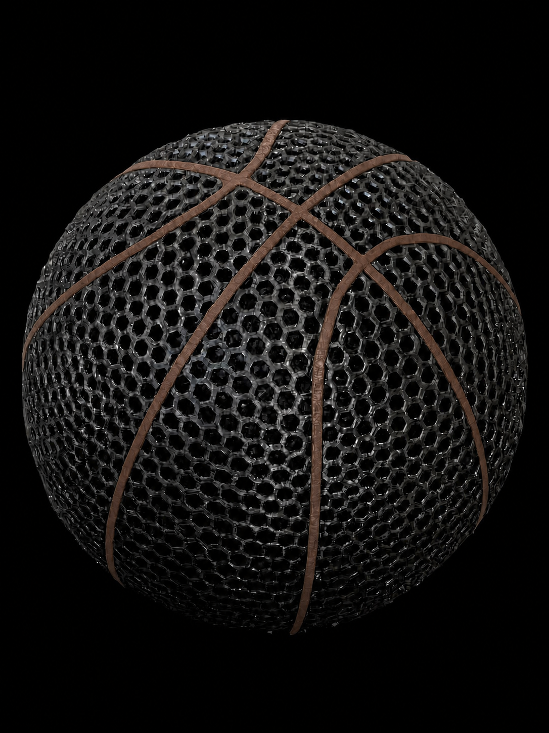 Ace Airless Multi-Colored Basketball