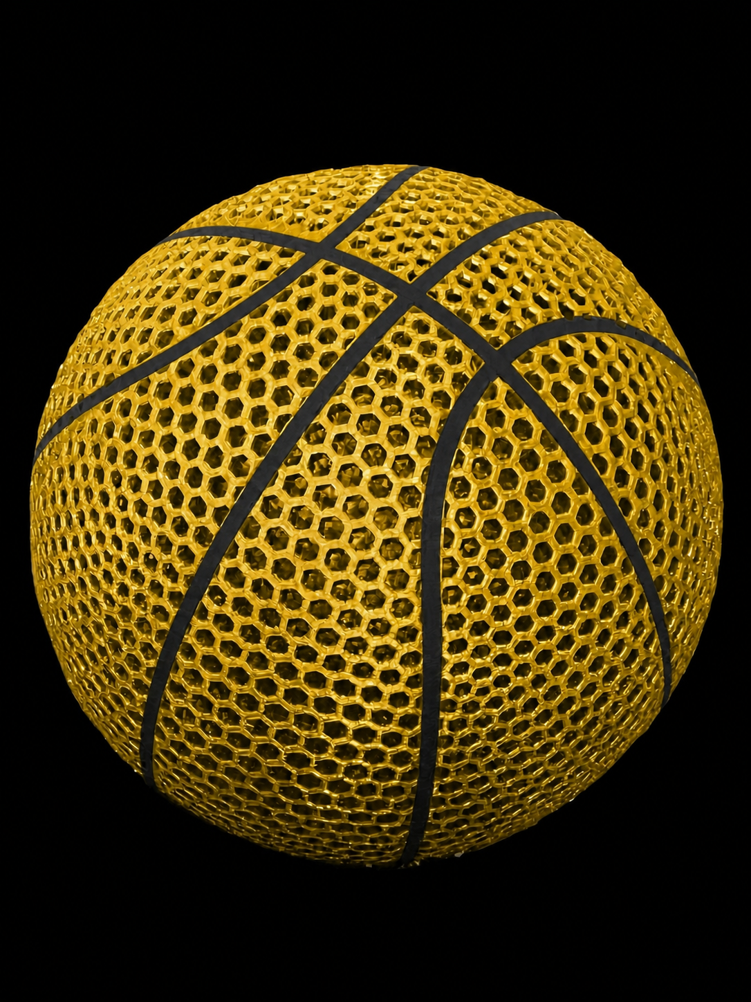 Ace Airless Multi-Colored Basketball