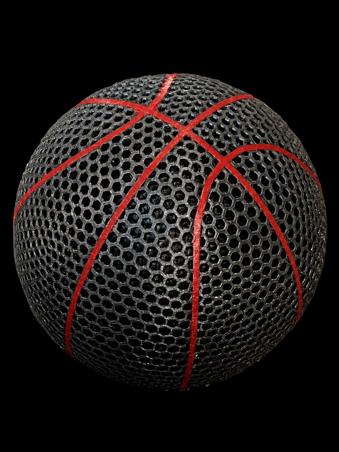 Ace Airless Multi-Colored Basketball