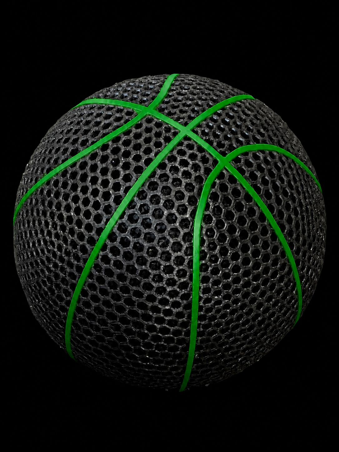 Ace Airless Multi-Colored Basketball