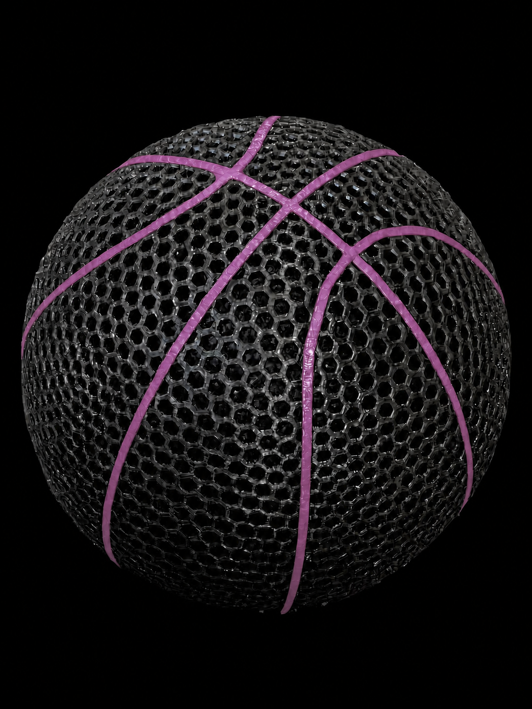 Ace Airless Multi-Colored Basketball