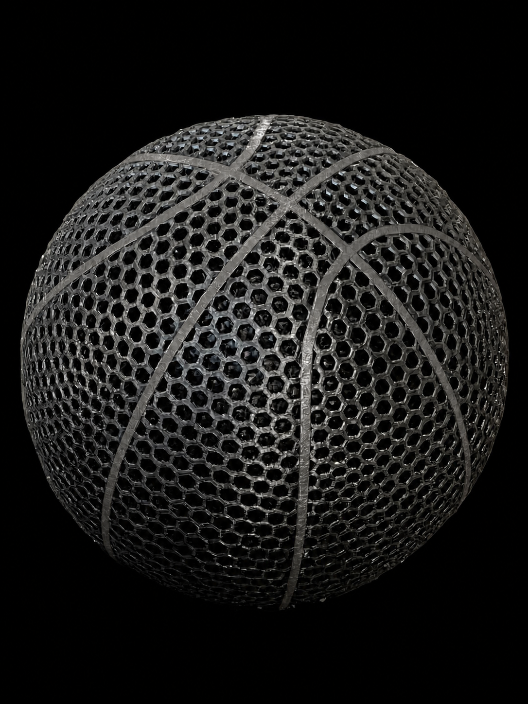 Ace Airless Multi-Colored Basketball