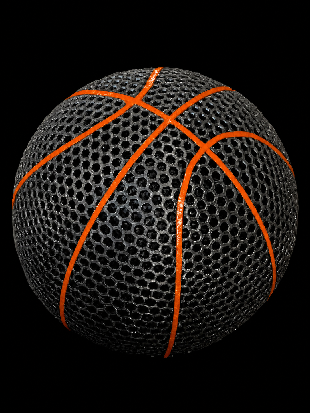 Ace Airless Multi-Colored Basketball