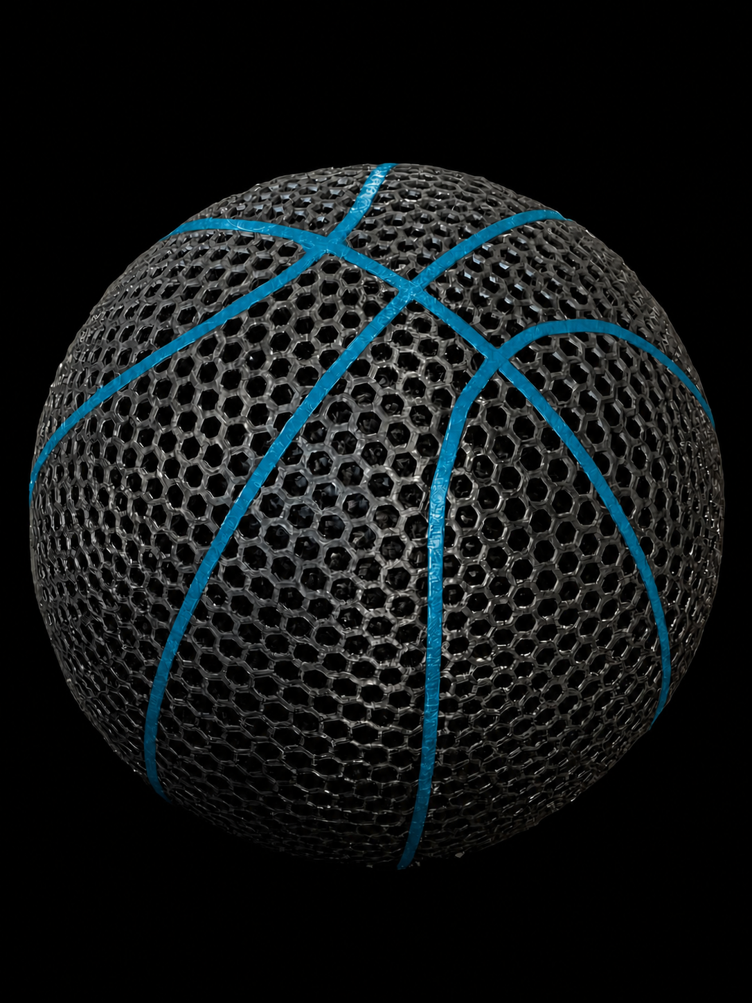 Ace Airless Multi-Colored Basketball