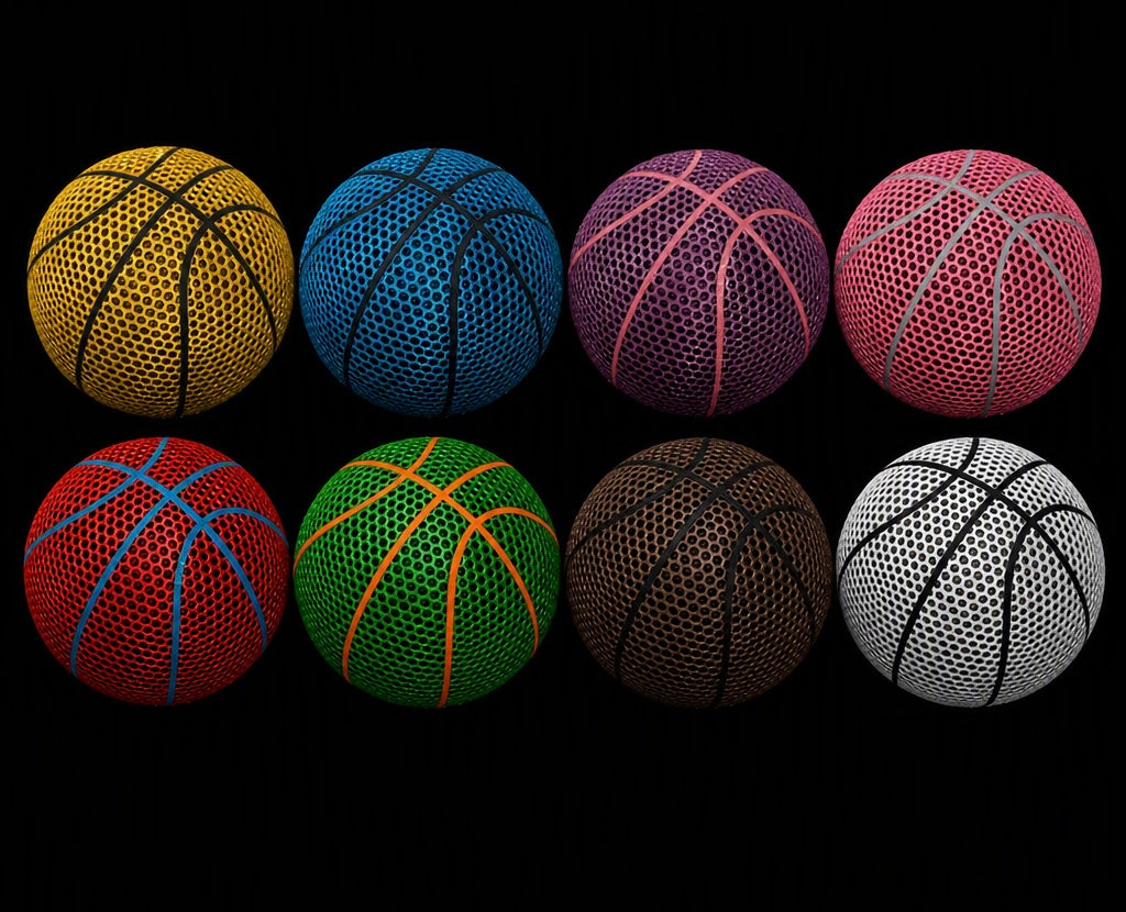 Ace Airless Multi-Colored Basketball